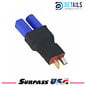 Hobby Details DTSPHB-07 Hobby Details EC5 Female to T-Plug (Deans) Male Adapter for RC Lipo Batteries (1pc)