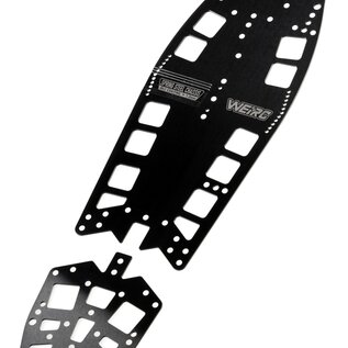 WeiRC WEI-DLCSCSET-FXR  WeiRC 1.2mm Spring Steel Chassis DLC Coating w/ Screws Set for Awesomatix FXR