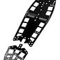 WeiRC WEI-DLCSCSET-FXR  WeiRC 1.2mm Spring Steel Chassis DLC Coating w/ Screws Set for Awesomatix FXR