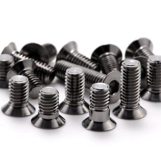 WeiRC WEI-DLCSCSET-FXR  WeiRC 1.2mm Spring Steel Chassis DLC Coating w/ Screws Set for Awesomatix FXR