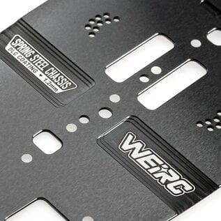 WeiRC WEI-DLCSCSET-MTC3  WeiRC 1.2mm Spring Steel Chassis DLC Coating w/ Screws Set for Mugen Seiki MTC3