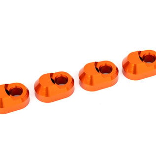 Traxxas TRA7743 Orange  Aluminum Suspension Pin Retainers (4) for X-Maxx & XRT