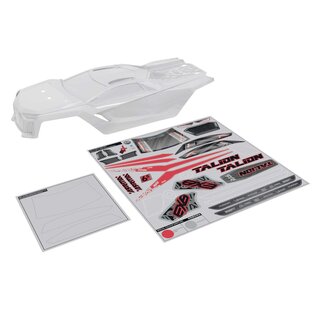 Arrma ARA-3405  TALION 6S BLX Clear Bodyshell with Decals