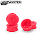 J Concepts JCO3470P  Pink Pioneer 2.2  4WD Front Wheels (4) (22X-4, XB4, B74.1) w/12mm Hex