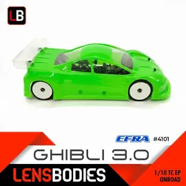 Lens Bodies LB3.0GHL-UL  Lens Ghibli 3.0 TC Body (select weight) .04 Ultra Light