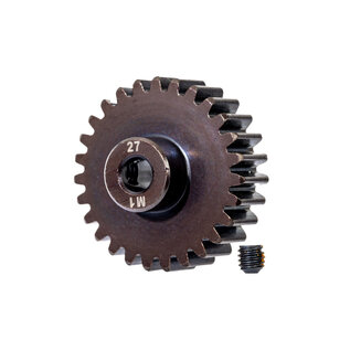 Traxxas TRA6480R  27-Tooth Machined Pinion Gear (1.0 Mod) 5 mm Bore