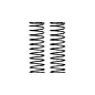 Team Associated ASC91961  13mm Rear Shock Springs, Black 1.7 lb/in, L61, 12.5T, 1.2D