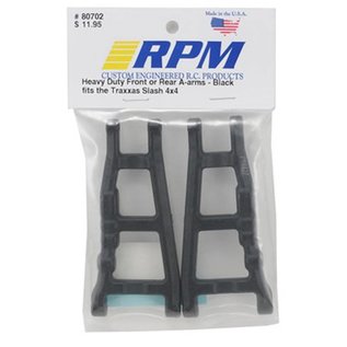 RPM R/C Products RPM80702 Fr/Re A-Arms Black Slash/Stampede 4X4