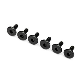 Traxxas TRA2627  Flat-Head Machine Screws 3x8 mm (6)