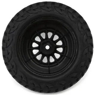Traxxas TRA8474X  Method Black & Blue Race Wheels w/ BFG Tires (2)