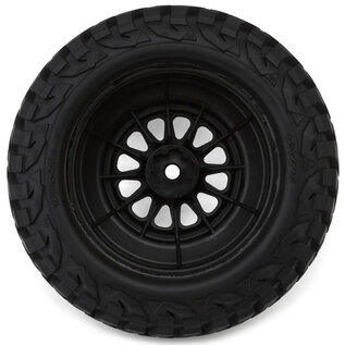 Traxxas TRA8474-ORNG  Method Black & Orange Race Wheels w/ BFG Tires (2)