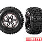 Traxxas TRA8979A  Maxx 2.8" Chrome Wheels & Belted Sledgehammer Tires (2)