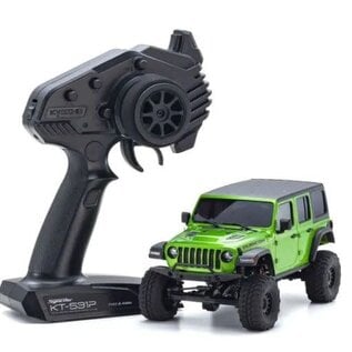 Kyosho KYO32536GR  Mini-Z 4x4 Jeep Wrangler Unlimited Rubicon w/Interco Tires Mojito