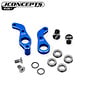 J Concepts JCO5286-1  Blue RC10/RC10T 4WD Aluminum Steering Bellcrank Set
