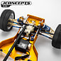 J Concepts JCO5286-1  Blue RC10/RC10T 4WD Aluminum Steering Bellcrank Set