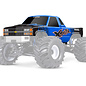 Traxxas TRA7697-BLUE  X-Monster Chevrolet GMT400 CK Truck Body Blue
