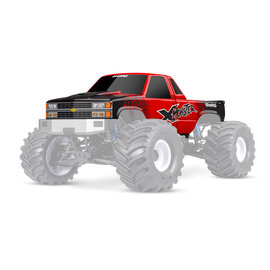 Traxxas TRA7697-RED  X-Monster Chevrolet GMT400 CK Truck Body Red