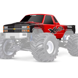 Traxxas TRA7697-RED  X-Monster Chevrolet GMT400 CK Truck Body Red
