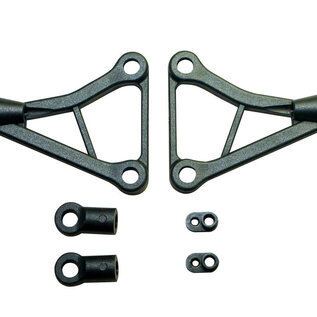 Mugen Seiki MUGA2148b Upper Arms Front or Rear (2pcs) + Parts: MTC3/MTC2R/MTC2/2FWD