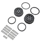 Proline Racing PRO287805  Wheel and Beadlock Set, Gray (2): 5IVE-T 3.0