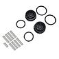 Proline Racing PRO287803  Wheel and Beadlock Set, Black (2): 5IVE-T 3.0