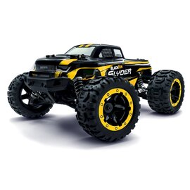 Blackzon BZN540116  Slyder MT 1/16 4WD Electric Monster Truck, Yellow, RTR