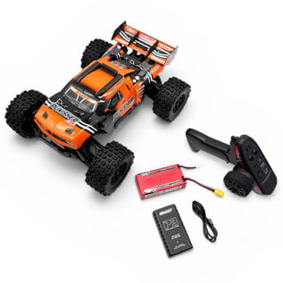 Team Corally COR00231-O  Punisher XD 4WD 2S Small Scale, RTR Monster Truck, Orange