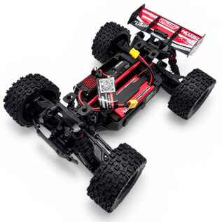 Team Corally COR00231-R  Punisher XD 4WD 2S Small Scale, RTR Monster Truck, Red