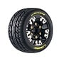 Louise RC LOULT3387SM  ST-Rocket Soft Mounted Tires, 0" & 1/2" Offset, Removable Hex 12, 14, 17mm, For Mini Maxx / XRT