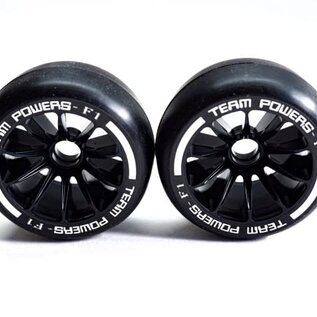 Team Powers TPRFPGF1PR  Team Powers F1 Rear Wheels & Tires Onroad Formula Super Soft 32R