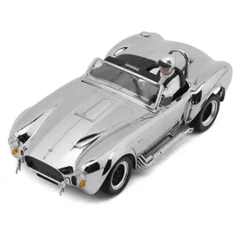 Kyosho KYO66610C-A  First Mini-Z RWD ReadySet w/Shelby Cobra 427 S/C Body (Chrome) w/2.4GHz Radio
