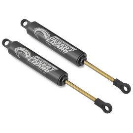 Yeah Racing YEA-DDL-110BK Black Aluminum 110mm Desert Lizard Two Stage Internal Spring Shocks (2)