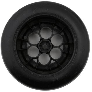 Excelerate RC XCE-0057.4  eXcelerate Red Looper Pre-Mounted Rear Drag Racing Tires (2)