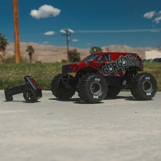 Arrma ARA3530T2  Red / Black 1/10 GORGON 223S 2WD RTR Brushless Monster Truck