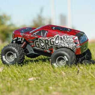 Arrma ARA3530T2  Red / Black 1/10 GORGON 223S 2WD RTR Brushless Monster Truck