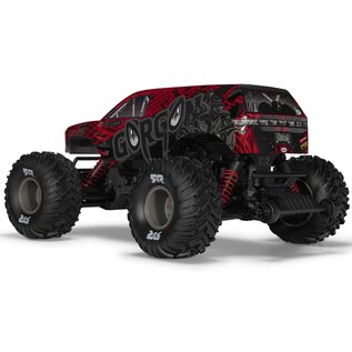 Arrma ARA3530T2  Red / Black 1/10 GORGON 223S 2WD RTR Brushless Monster Truck