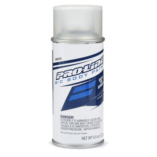 Proline Racing PRO6436-00  Pro-Line  RC Body Spray Paint (White) (4.5oz)