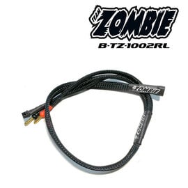 Team Zombie B-TZ-1002RL Team Zombie 4mm Tube Plug to 2s Balance Plug 600mm Charging Cable for RX Pack