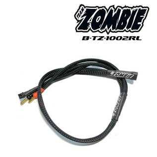 Team Zombie B-TZ-1002RL Team Zombie 4mm Tube Plug to 2s Balance Plug 600mm Charging Cable for RX Pack