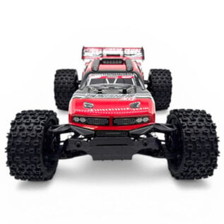 Team Corally COR00231-R  Punisher XD 4WD 2S Small Scale, RTR Monster Truck, Red