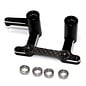 HOT RACING HRATE48G01  Aluminum/Carbon Fiber Steering Bellcranks & Draglink, for Traxxas Bandit & 2wd Slash