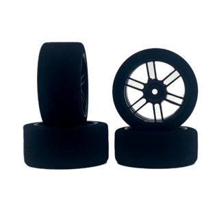 BSR BSRF3035-D  30mm Wide "35 Shore" Drag Diameter Tires On Carbon Wheels (2)