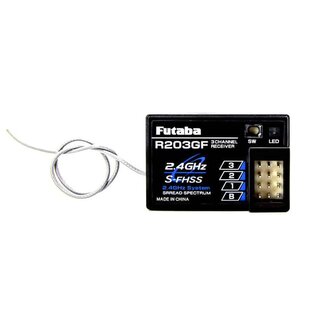 Futaba FUT01004353-1  3PV 3-Channel 2.4GHz S-FHSS Radio System w/ R203GF Receiver