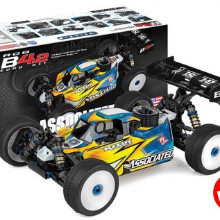 Team Associated ASC80956 RC8B4.2 EU Team 1/8 4WD Off-Road Nitro Buggy Kit Euro Edition