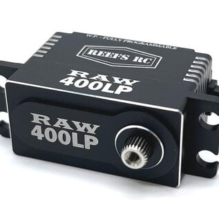 Reefs SEHREEFS137  RAW 400 LP Black Fully Programmable Waterproof Servo
