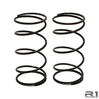 R1wurks R1-DC1-SPRING8  Black DC1  V2 Shock Short Damper Spring 8lb (2) 990880-8
