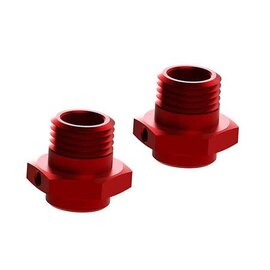 Arrma AR310484 Wheel Hex Alumn 17mm/16.5mm Red (2)