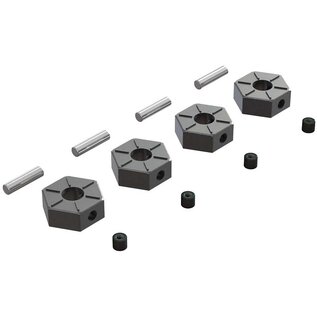 Arrma ARAC9743  AR310816  Wheel Hex Metal 12mm (4) Big Rock Crew ARAC9473