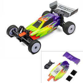 Proline Racing PRO371502  Pre-Cut/Pre-Painted Crowd Pleazer Slipstream Body w/ ESC Relocator for Losi Micro-B