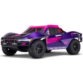 Arrma ARA3521T3  FURY 223S DSC 2WD RTR Brushless Short Course Truck, Purple
